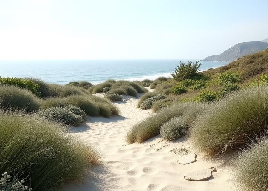 Microclimate garden with wind-resistant design